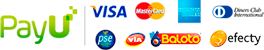 Métodos de pago PayU